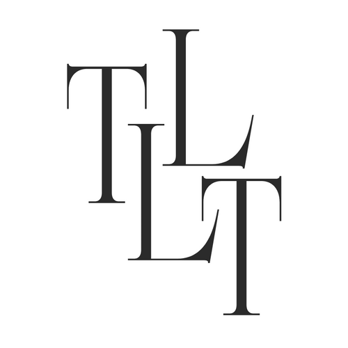 Black and white logo with 'LTLT' text on a white background